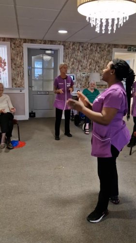 Video post from Grangewood Care Home.