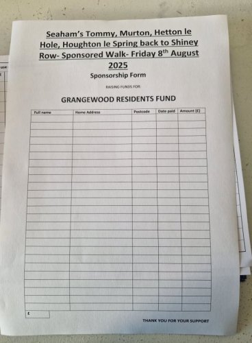 Photo post from Grangewood Care Home.