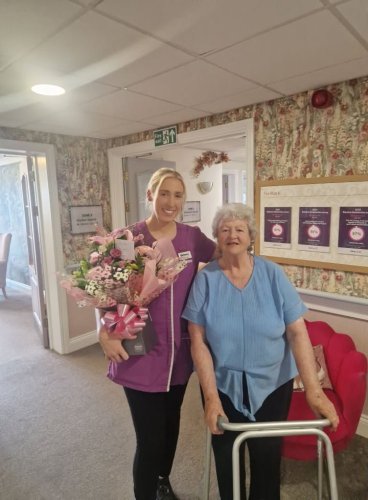 Photo post from Grangewood Care Home.