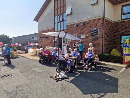 Carousel post from Grangewood Care Home.