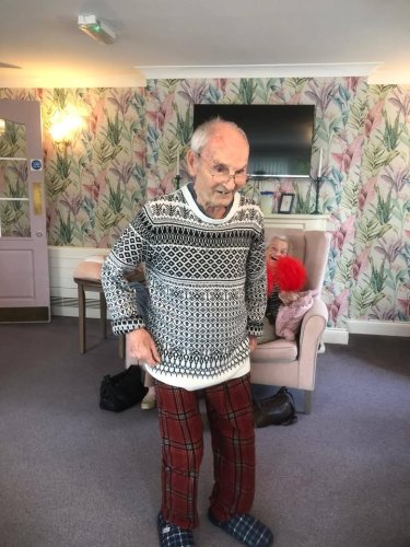 Carousel post from Grangewood Care Home.