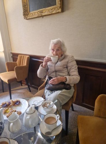 Carousel post from Grangewood Care Home.