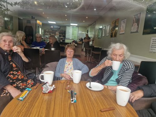 Carousel post from Grangewood Care Home.