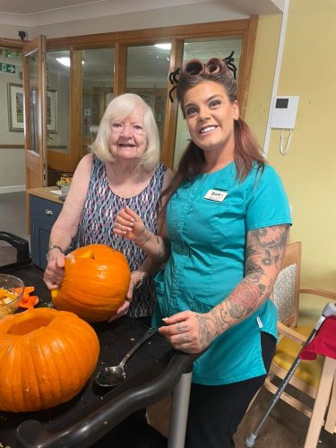 Carousel post from Haven Lodge care home.