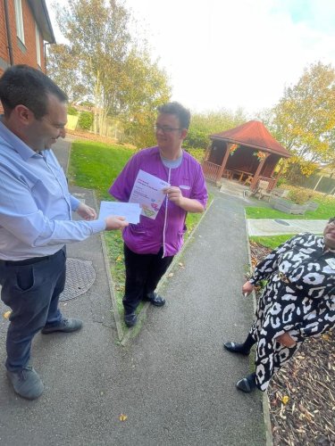 Carousel post from Haven Lodge care home.