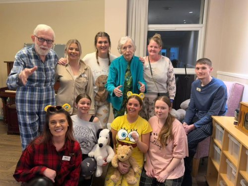 Photo post from Haven Lodge care home.