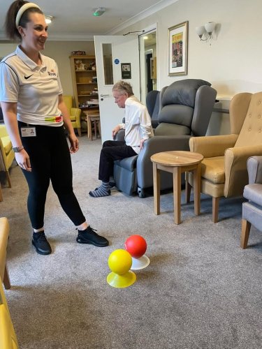 Carousel post from Haven Lodge care home.