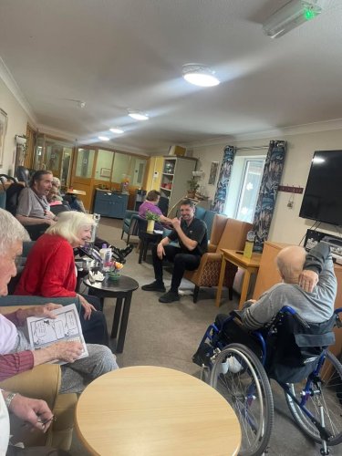 Carousel post from Haven Lodge care home.