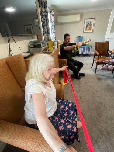 Carousel post from Haven Lodge care home.