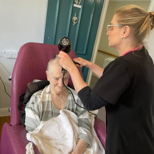 Carousel post from Haven Lodge care home.