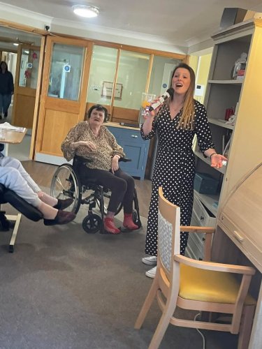 Carousel post from Haven Lodge care home.