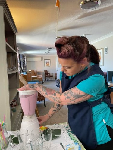 Carousel post from Haven Lodge care home.