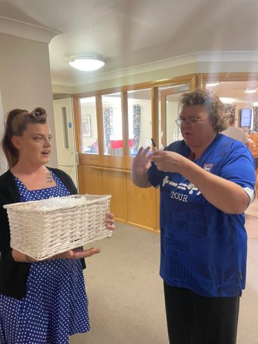 Carousel post from Haven Lodge care home.
