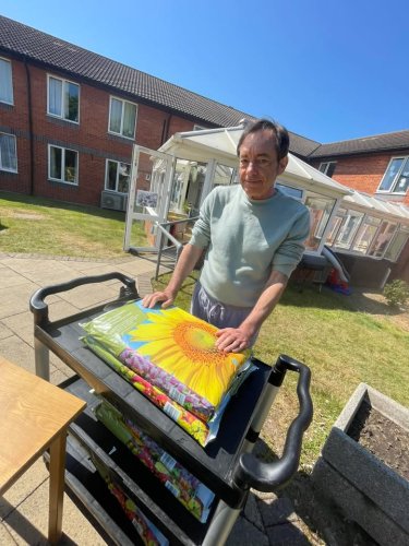 Carousel post from Haven Lodge care home.