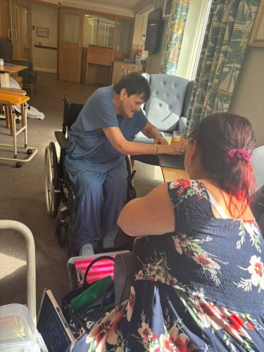Carousel post from Haven Lodge care home.