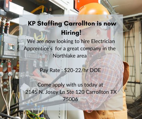 Photo post from KP Staffing Agency (Carrollton Branch).