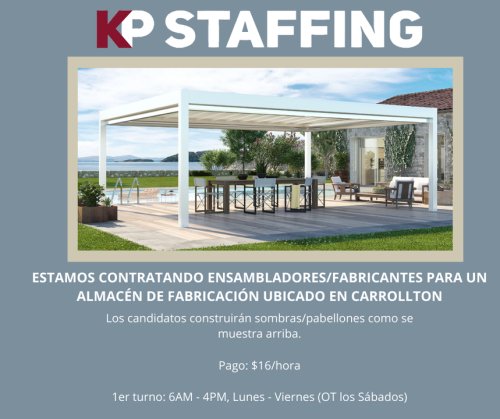 Photo post from KP Staffing Agency (Carrollton Branch).