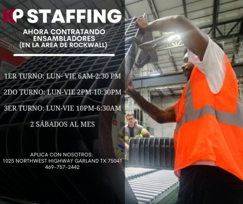 Photo post from KP Staffing Agency (Carrollton Branch).