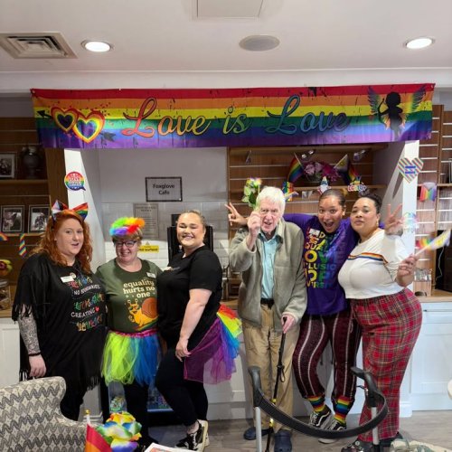 Carousel post from Edgbaston Manor Care Home.
