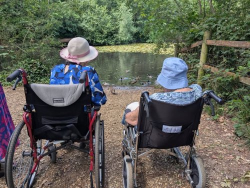 Carousel post from Ancasta Grove care home.