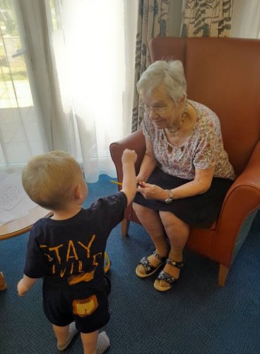 Carousel post from Elwick Grange Care Home.
