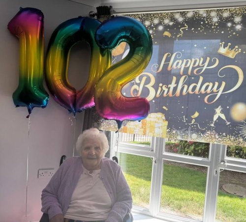 Carousel post from Elwick Grange Care Home.