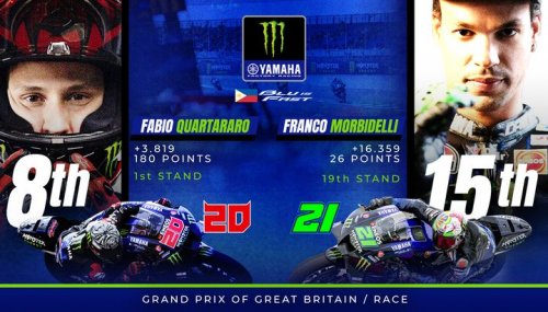 Photo post from Yamaha Racing Philippines.