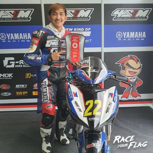 Photo post from Yamaha Racing Philippines.