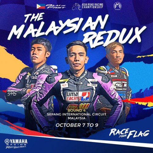 Photo post from Yamaha Racing Philippines.