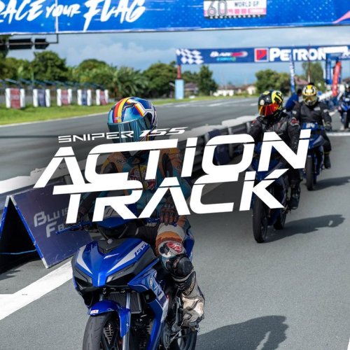 Carousel post from Yamaha Racing Philippines.