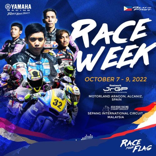 Photo post from Yamaha Racing Philippines.