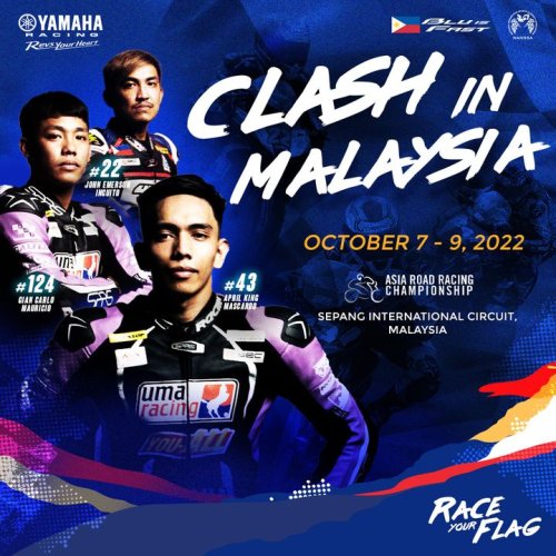 Photo post from Yamaha Racing Philippines.