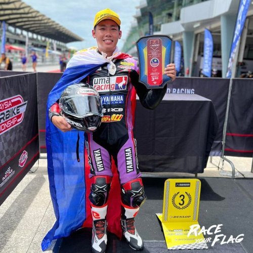 Carousel post from Yamaha Racing Philippines.