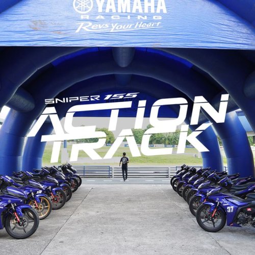 Carousel post from Yamaha Racing Philippines.