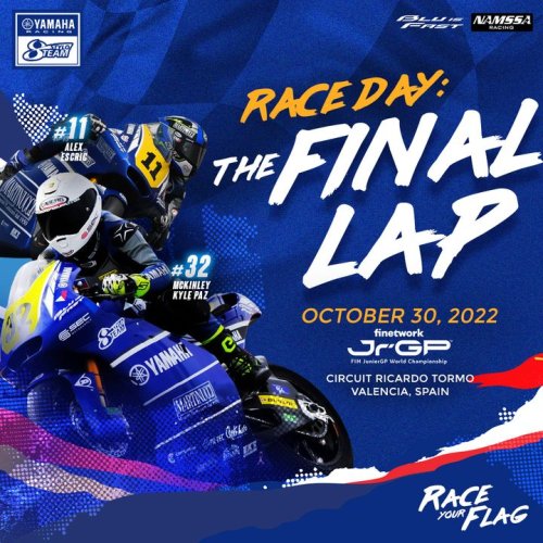 Photo post from Yamaha Racing Philippines.