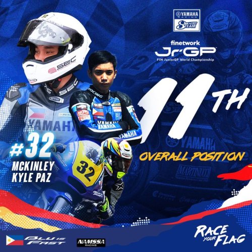 Carousel post from Yamaha Racing Philippines.