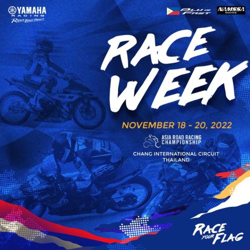 Photo post from Yamaha Racing Philippines.