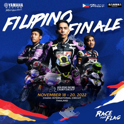 Photo post from Yamaha Racing Philippines.