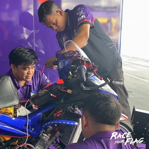 Carousel post from Yamaha Racing Philippines.