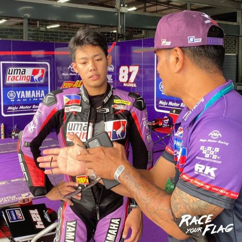 Carousel post from Yamaha Racing Philippines.