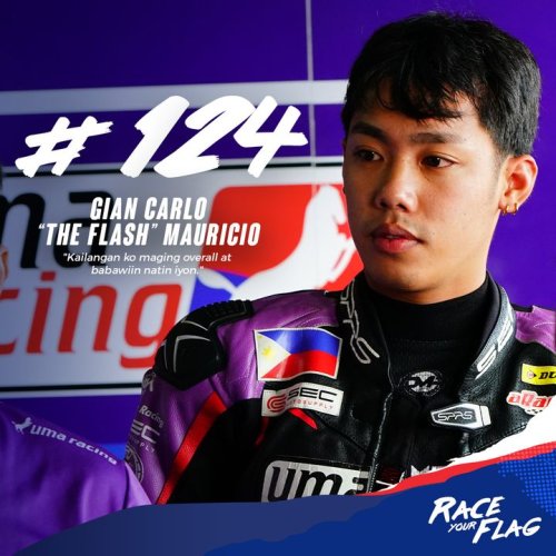 Photo post from Yamaha Racing Philippines.