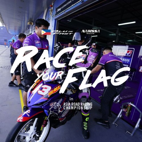 Carousel post from Yamaha Racing Philippines.