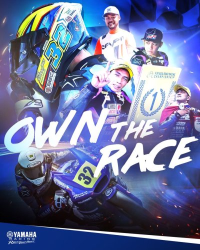 Photo post from Yamaha Racing Philippines.