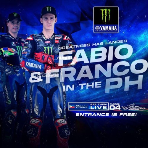 Photo post from Yamaha Racing Philippines.