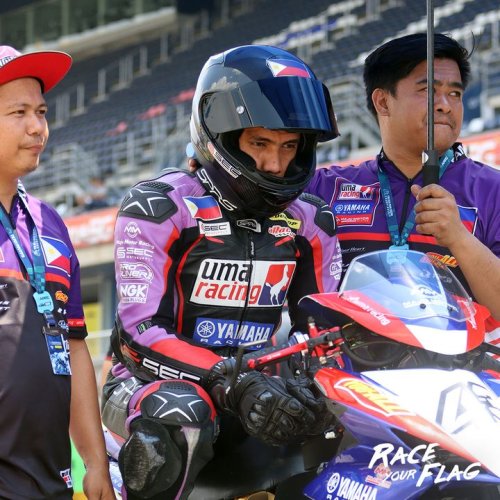Carousel post from Yamaha Racing Philippines.