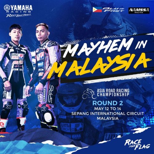 Photo post from Yamaha Racing Philippines.