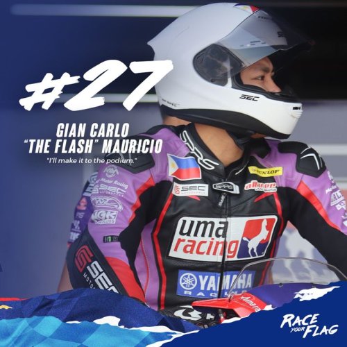 Photo post from Yamaha Racing Philippines.