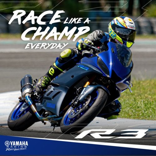 Photo post from Yamaha Racing Philippines.
