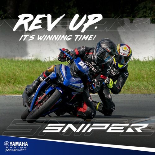 Photo post from Yamaha Racing Philippines.