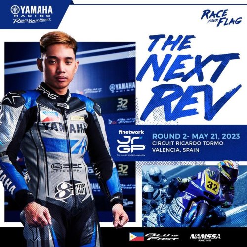 Photo post from Yamaha Racing Philippines.
